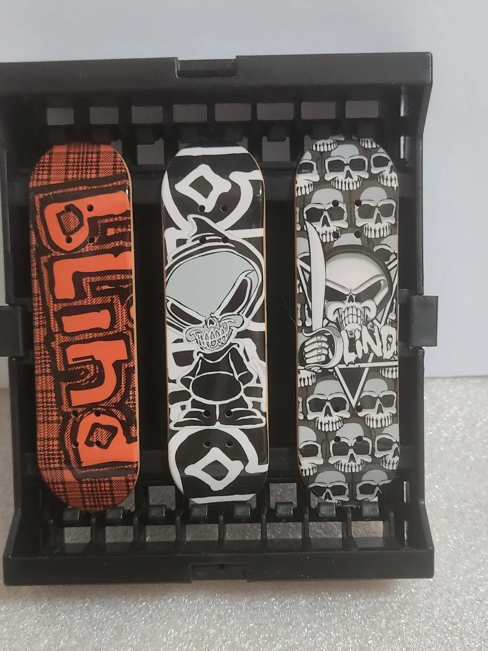 Blind Boards Tech Deck Full Art Boards ! Vintage ! Rare ! With Display Rack !